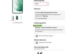 Samsung Galaxy S22 mit Vertrag