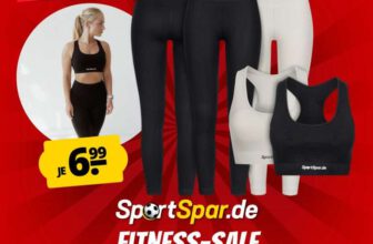 Sportspar: „SparMieze“ Fitness Sale: Leggings und Sport BH für je 6,99€ zzgl. Versand