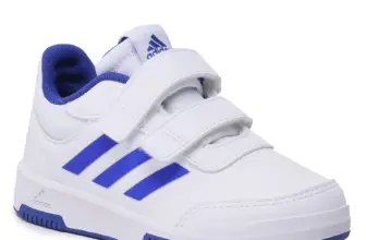 Schuhe Tensaur Sport Training Hook and Loop Shoes H06307 Cloud White/Lucid Blue/Core Black